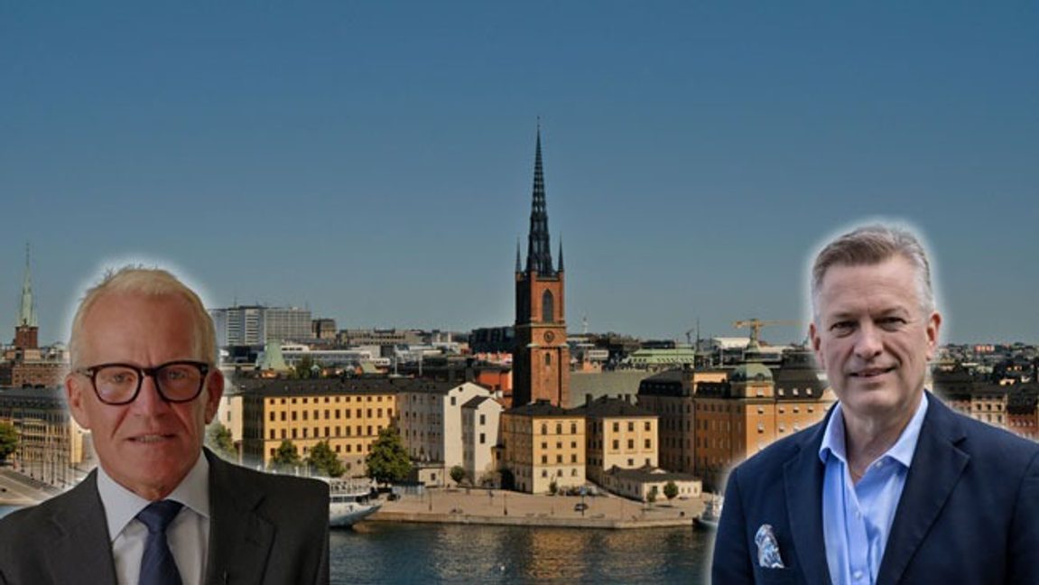 Många av byggnaderna på Riddarholmen i Stockholm, däribland Riddarholmskyrkan, ägs av staten. Foto: Arthur Hinton/Unsplash.