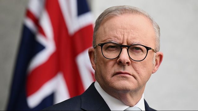 Australiens premiärminister Anthony Albanese. Foto: Lukas Coch/AP/TT