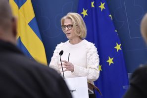 Finansminister Elisabeth Svantesson (M). Axel Narving/TT