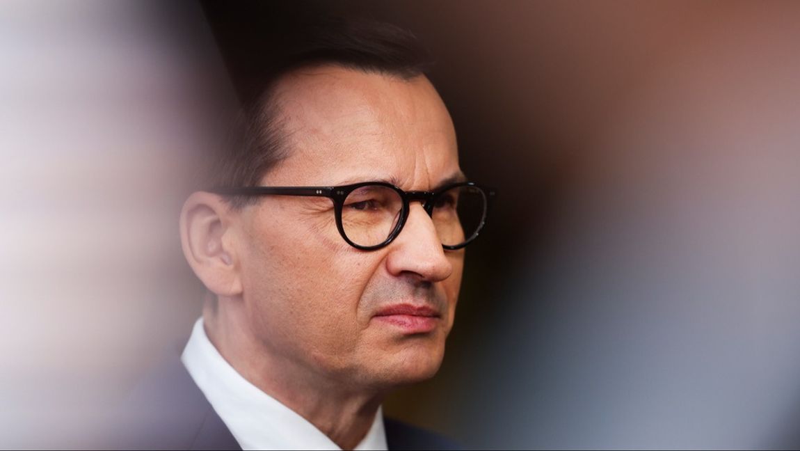 Polens premiärminister Mateusz Morawiecki. Arkivbild. Foto: GEERT VANDEN WIJNGAERT/AP/TT