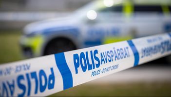 Ett område vid Djäkneberget i Västerås har spärrats av. Arkivbild. Johan Nilsson/TT