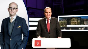 Statsminister Stefan Löfven överdrev kraven på jobbsökande. Foto: Fredrik Sandberg, TT.