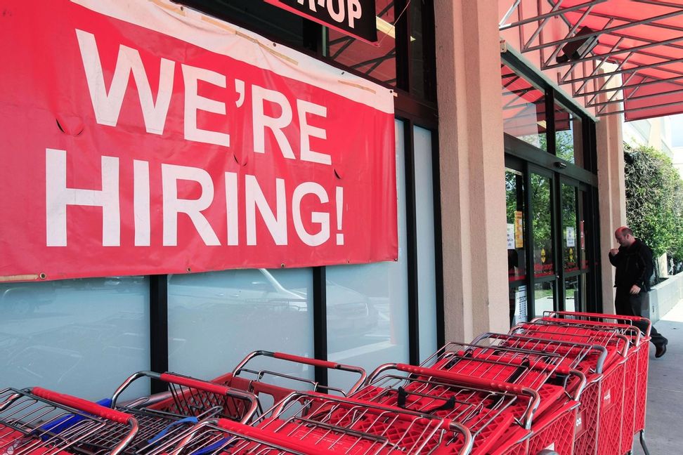 Löneadministratören ADP presenterar nya jobbsiffror för USA. Arkivbild. Paul Sakuma AP/TT