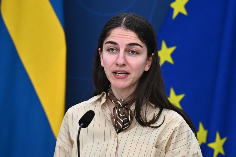 Klimat- och miljöminister Romina Pourmokhtari (L). Arkivbild. Foto: Claudio Bresciani/TT