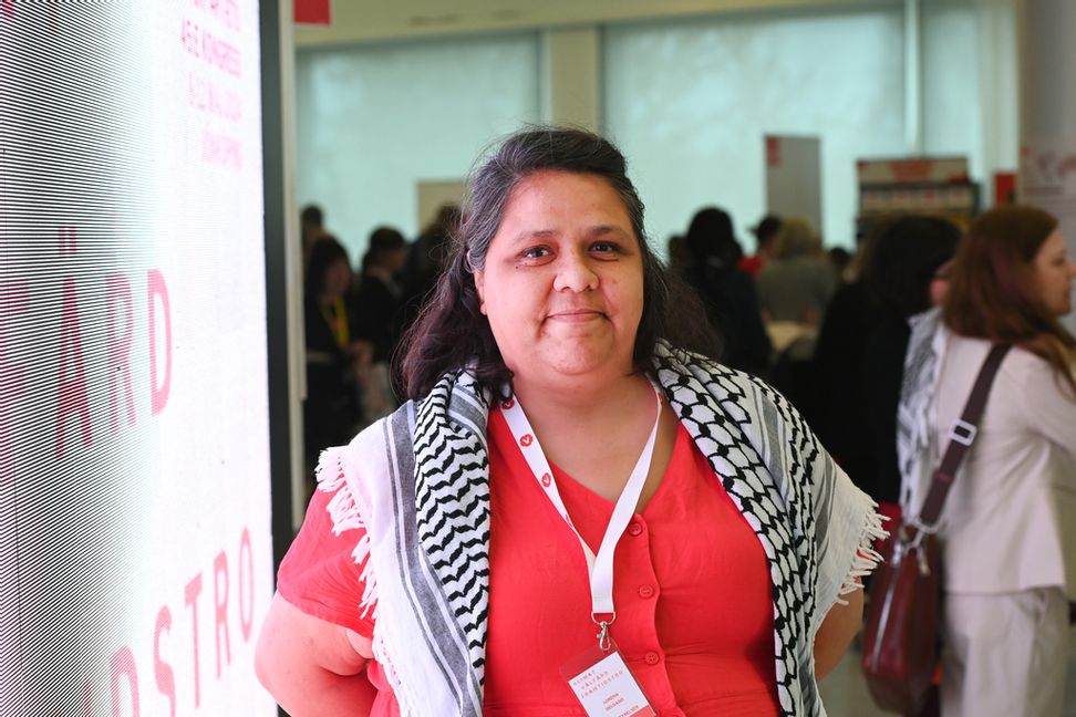 Lorena Delgado Varas vägrar att lämna sin riksdagsplats. Arkivbild. Anna Hållams / TT