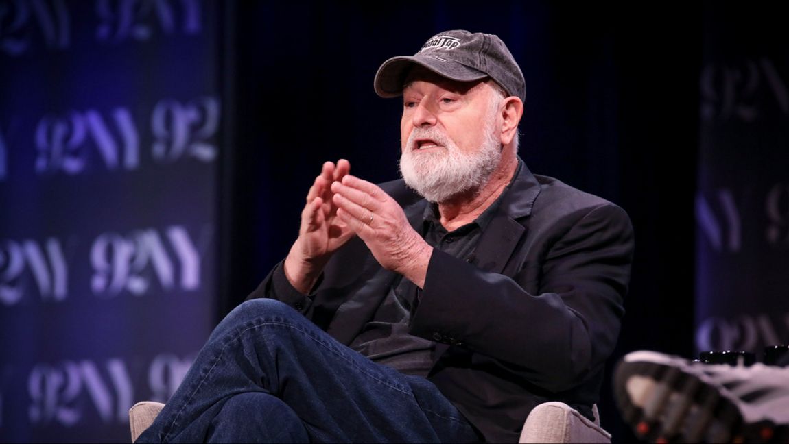 Rob Reiner under ett panelsamtal i september i år. Foto: Andy Kropa/AP/TT