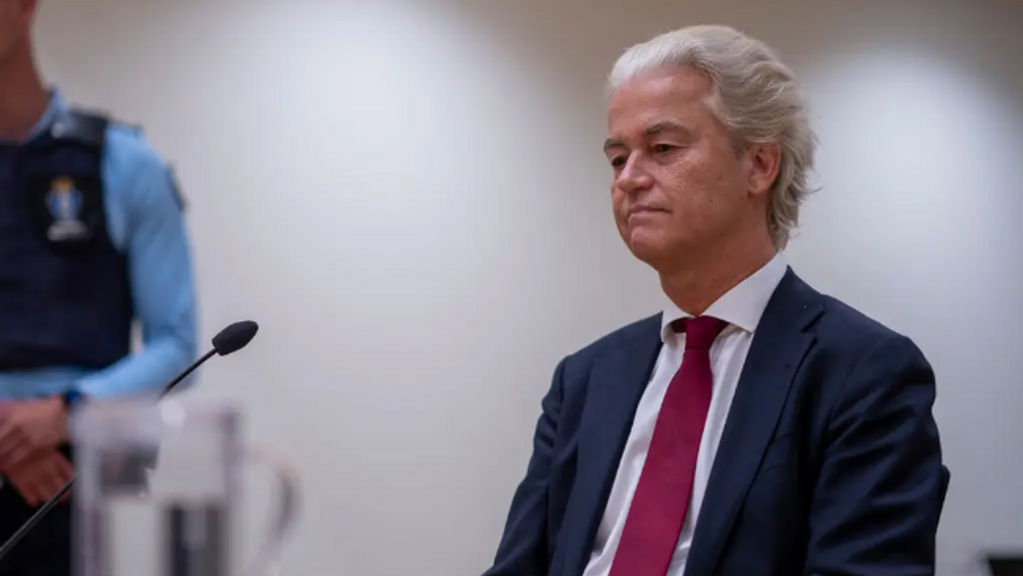  Geert Wilders,  Foto: Peter Dejong/TT