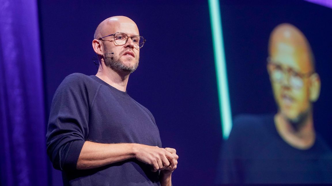 Daniel Eks försvarsteknikbolag Helsing möter motgångar i Ukraina med sin AI-drivna attackdrönare HX-2. Foto: Terje Pedersen/NTB/TT