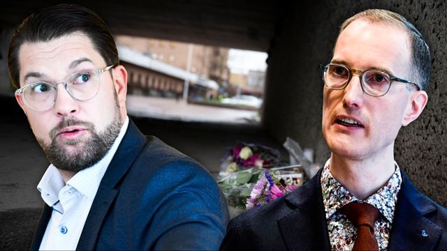 Jimmie Åkesson (SD) kritiserar Jan Jönsson (L) på X. Foto: TT