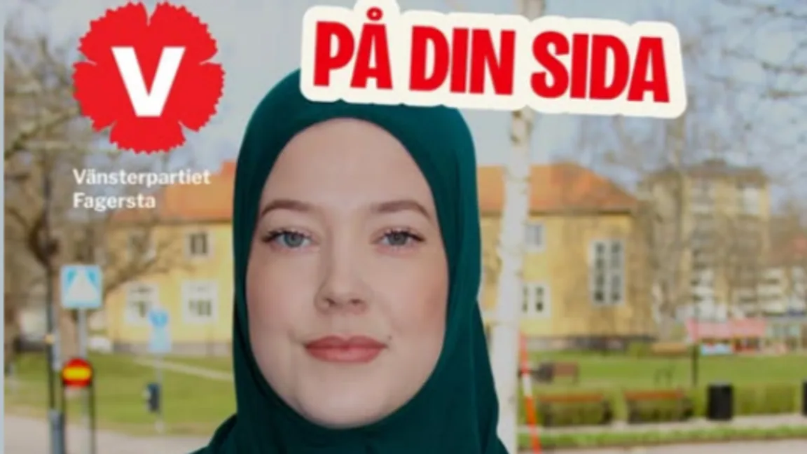 V-kandidaten Saga Vahlstedt, Foto: Meta