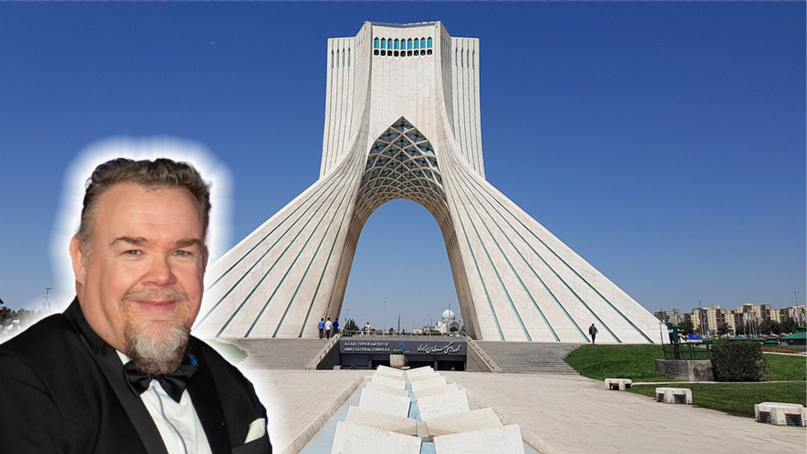 Borj-e Āzādi i Teheran, ”frihetstornet”. Snart är det kanske inte längre ett skämt. Foto: Blondinrikard Fröberg, CC BY 2.0, via Wikimedia Commons