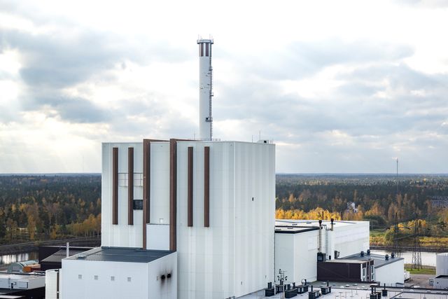 Forsmarks kärnkraftverk vred på kranarna lite extra under slutet av 2025. Arkivbild. Foto: Pontus Lundahl/TT