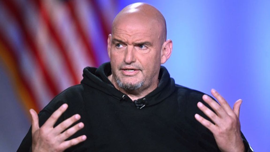 John Fetterman. Foto: Steven Senne/AP/TT.