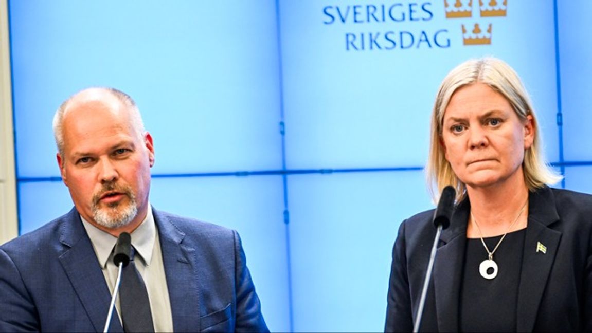 Morgan Johansson är utrikespolitisk talesperson för Socialdemokraterna. Foto: Pontus Lundahl/TT