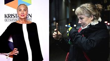 Eva Beckman och Stina Wollter. Bild: Magnus Lejhall / TT/Ali Lorestani / TT 