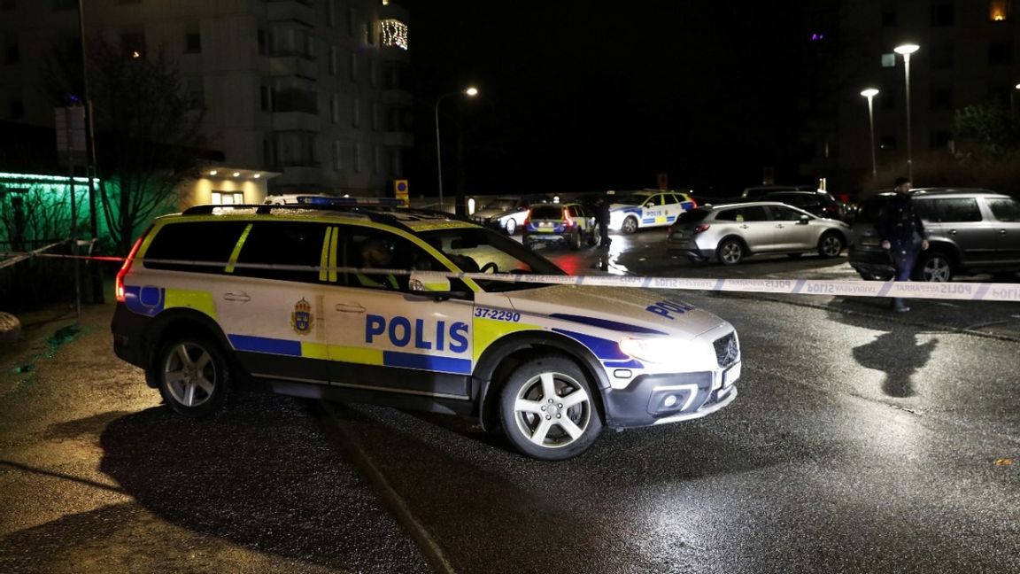 Två explosioner har skett i Stockholm under natten till måndagen. Foto: Johan Jeppsson/TT