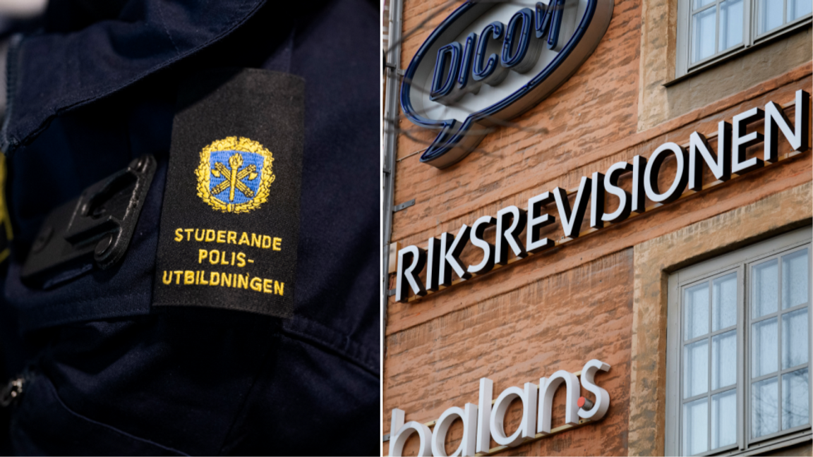 Riksrevisionen kritiserar ansökningsprocessen i polisutbildningen. Foto: Pontus Lundahl/Jessica Gow/TT