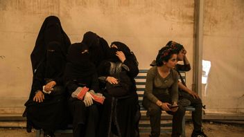 Lägret al Hol i Syrien, där IS-jihadisters familjer hålls internerade. Den nu aktuella Halmstadfamiljen har enligt uppgifter i domen suttit där. Foto: Baderkhan Ahmad, AP/TT.