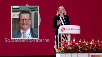 Statsvetaren Stig-Björn Ljunggren och Magdalena Andersson (S). Foto: Politikerveckan Almedalen, CC BY-SA 2.0./Johan Wessman / News Oresund, CC BY 2.0