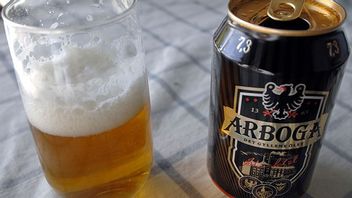 7,3-procentig starköl av märket Arboga. Bild: Hasse Holmberg / SCANPIX