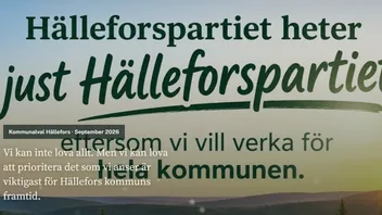 Bild: Hälleforspartiet