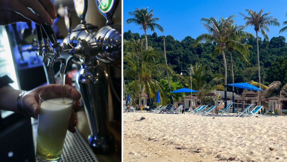 Genrebild. Att ta en drink under fel tid på dagen kan stå dig dyrt i Thailand. Foto: Fredrik Sandberg/Susanna Persson Öste/TT