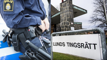 Poliserna döms till ett års fängelse vardera. Foto: Fredrik Sandberg/Emil Langvad/TT