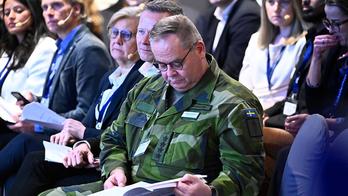 ÖB Michael Claesson. Foto: Henrik Montgomery/TT