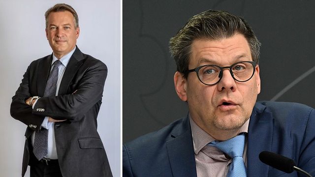 Daniel Källenfors (M) är kritisk till Brå-chefen Jonas Trolles uttalande. Foto: Lidingö stad/Jonas Ekströmer/TT