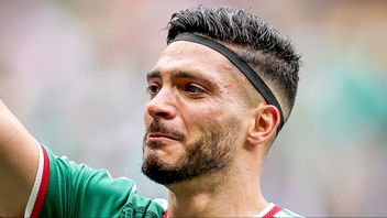 Raúl Jiménez var känslosam efter sitt 2–0 mål. Foto: Skärmdump/X