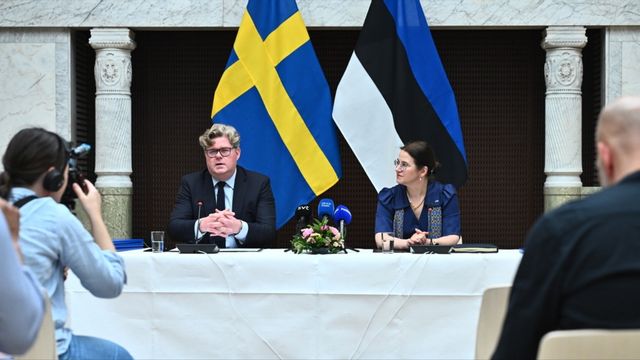 I Estland, tydligen. Photo credit: Claudio Bresciani/TT