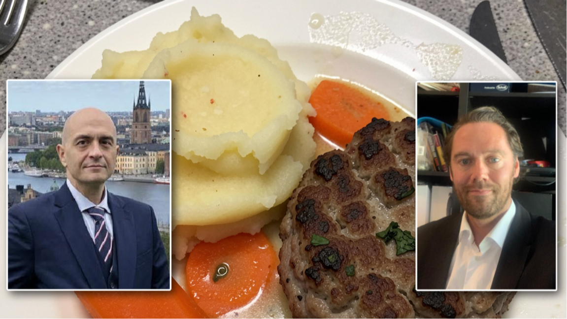 Barns rätt till näringsriktig skolmat får inte bli en budgetpost, skriver debattörerna. Foto: Privat/Montage