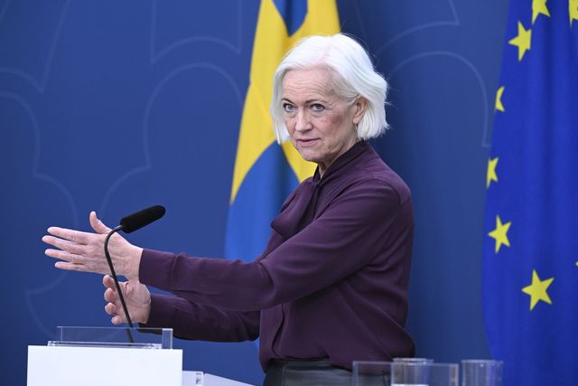 Sjukvårdsminister Acko Ankarberg Johansson (KD). Arkivbild. Jessica Gow/TT