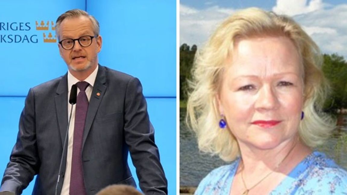 Elisabeth Ellidotter jobbade som assistent åt Mikael Damberg (bilden). Foto: Skärmavbild: Socialdemokraterna/Riksdagen/Privat..