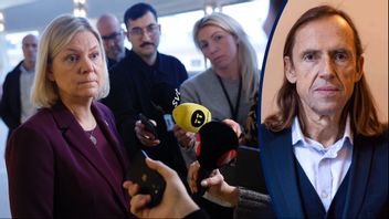 Hur länge ska Magdalena Andersson (S) slippa besvärande frågor om sina uppenbara lögner om Jamal El-Hajs kamp mot Hamas? Foto: Christine Olsson/TT