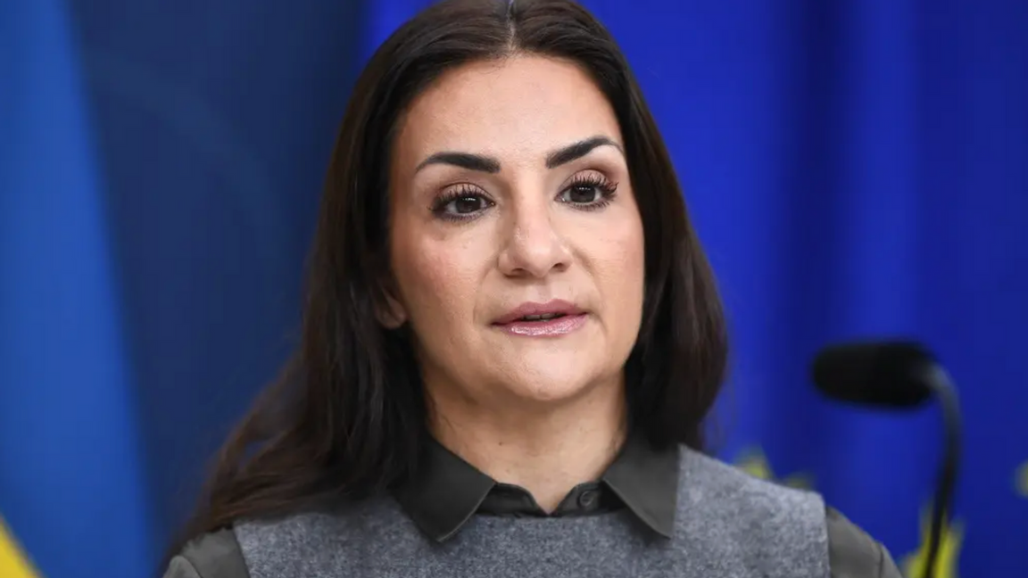 Kulturminister Parisa Liljestrand. Foto: Lars Schröder/TT