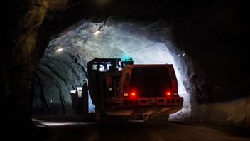 Flera gruvmaskiner och fordon försvann i samband med konkurshärvan i Malmfälten. Genrebild. Foto: Per Larsson/TT