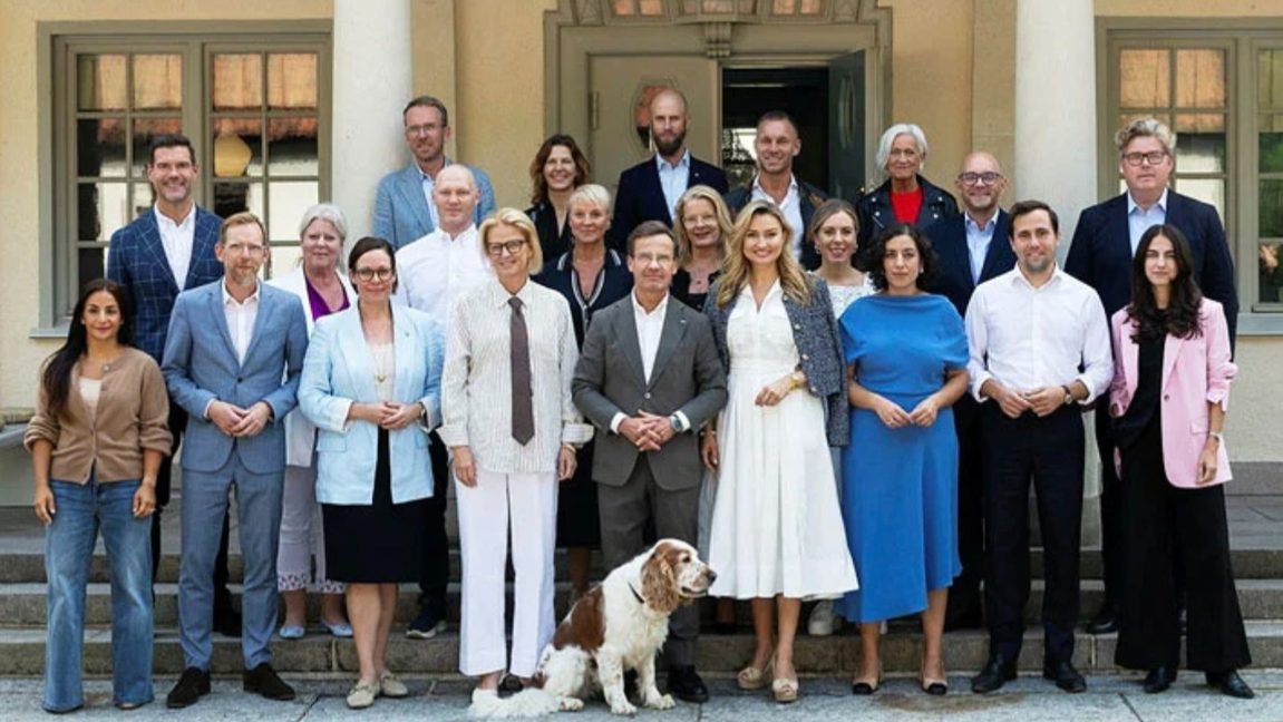 Sveriges regering samlad på Harpsund Foto: Ninni Andersson/Regeringskansliet