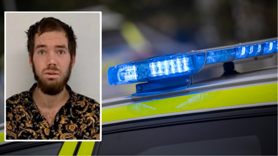 37-årige Andreas Holm, känd som ”Nytorgsmannen”, har sedan tidigare dömts för flera grova sexualbrott i Stockholm. Foto: Polisen/Johan Nilsson/TT