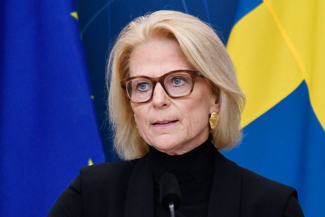 Finansminister Elisabeth Svantesson (M). Lars Schröder/TT