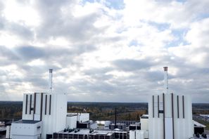 Ovanligt mycket kärnkraft ur spel. På bilden Forsmark 1 och 2. Foto: Pontus Lundahl/TT