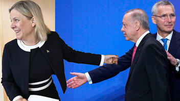 Sverige har fått en formell inbjudan till Nato. Foto: Henrik Montgomery/Bernat Armangue/AP/TT