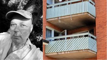 Anders Widén bor i stadsdelen Torvalla i Östersund. Så sent som i juli brann det i hans bostadsrättsförening. Foto: Anders Widén