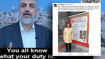 Nalin Baksi sätter ned foten. Foto: X/Memri