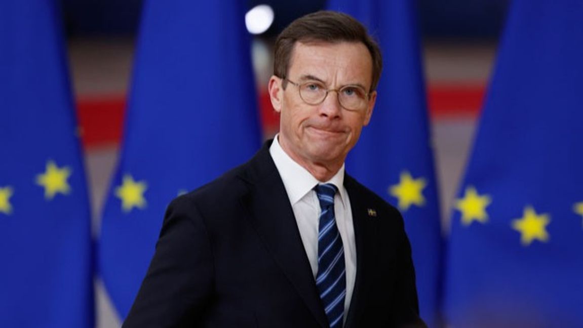 Ulf Kristersson. Foto: Geert Vanden Wijngaert/AP/TT.