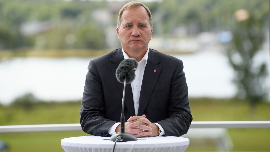 I en intervju i SVT:s Agenda kommenterade statsminister Stefan Löfven regeringens dystra resultat i våldsbekämpningen med den numera berömda formuleringen: ”Vi såg det inte komma”. Foto: Henrik Montgomery / TT