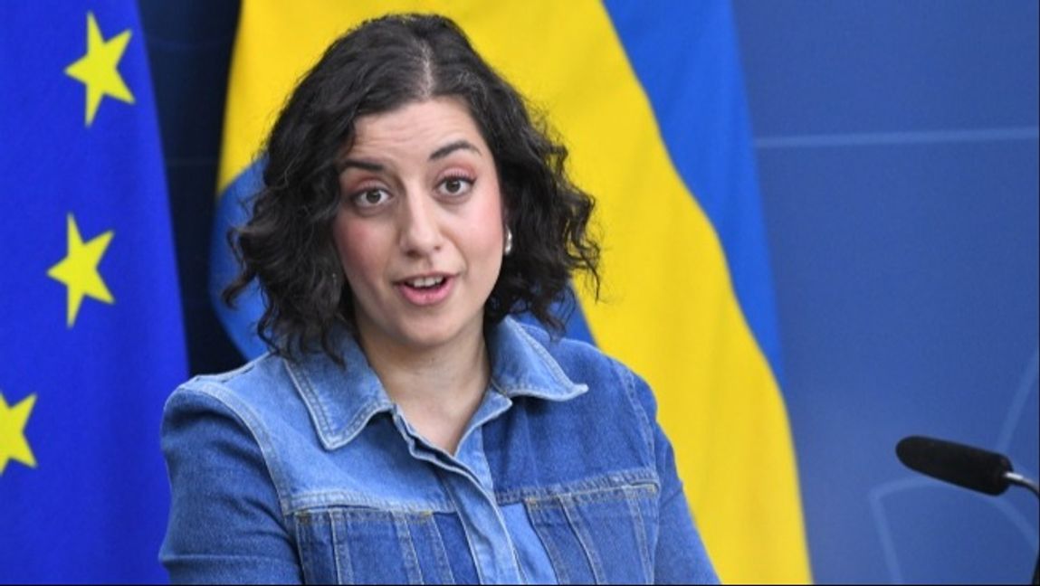 Simona Mohamsson (L). Foto: Lars Schröder/TT.