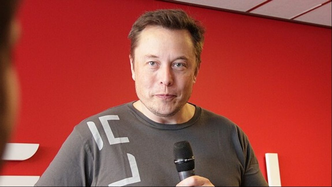 Foto: Teslas VD Elon Musk. Tesla Owners Club Belgium  Creative Commons Attribution 2.0