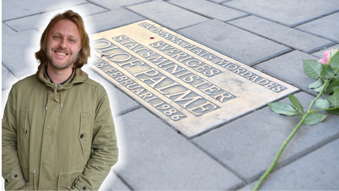 Än lever Palme. Foto: Fredrik Sandberg/TT