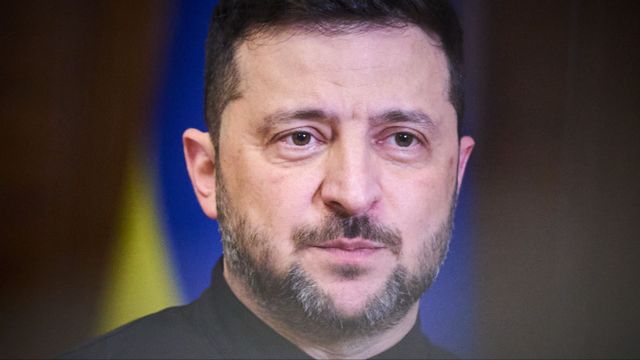 Ukrainas president Volodymyr Zelenskyj. Foto: Efrem Lukatsky/AP/TT